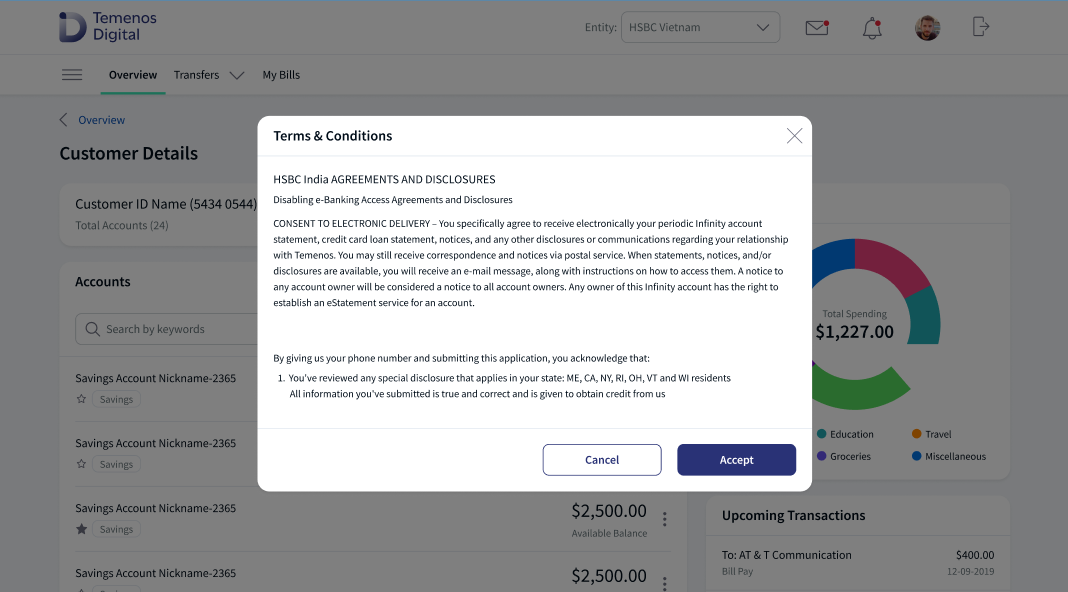 Default Terms and Conditions
